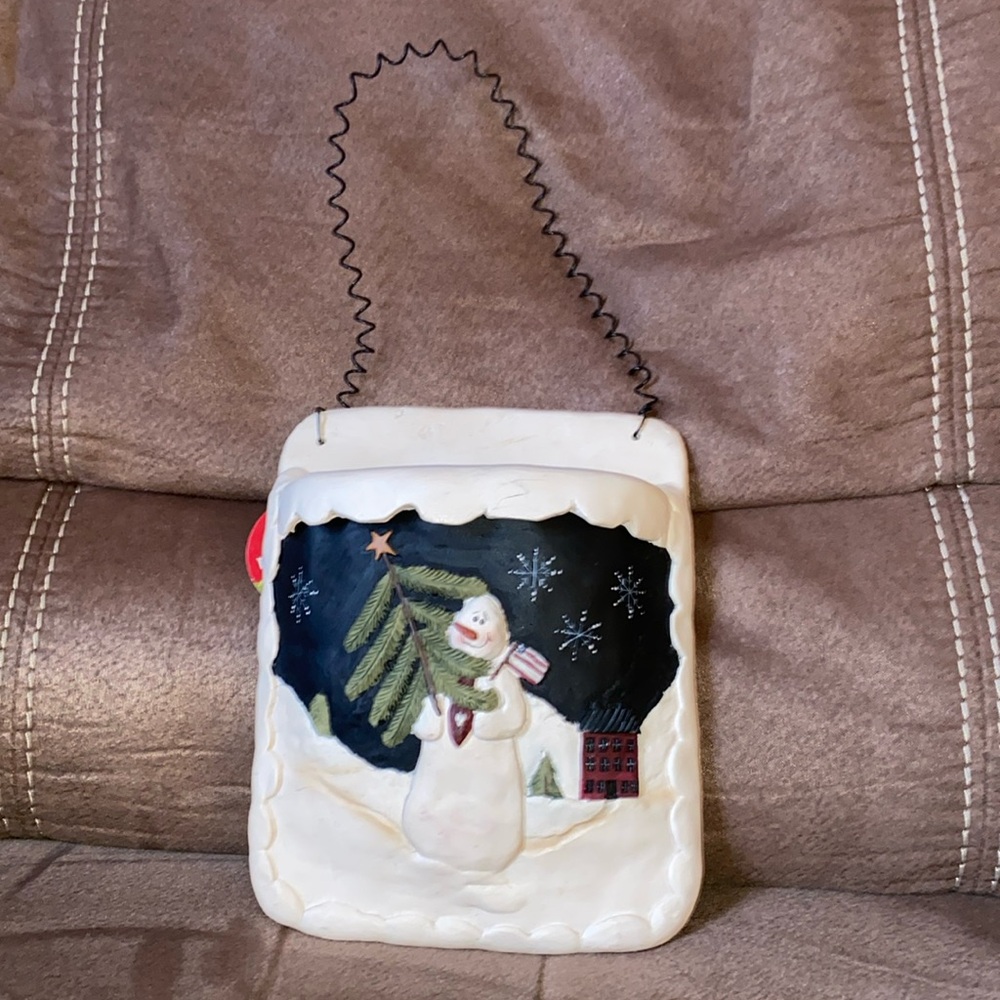 Christmas/winter theme wall pocket